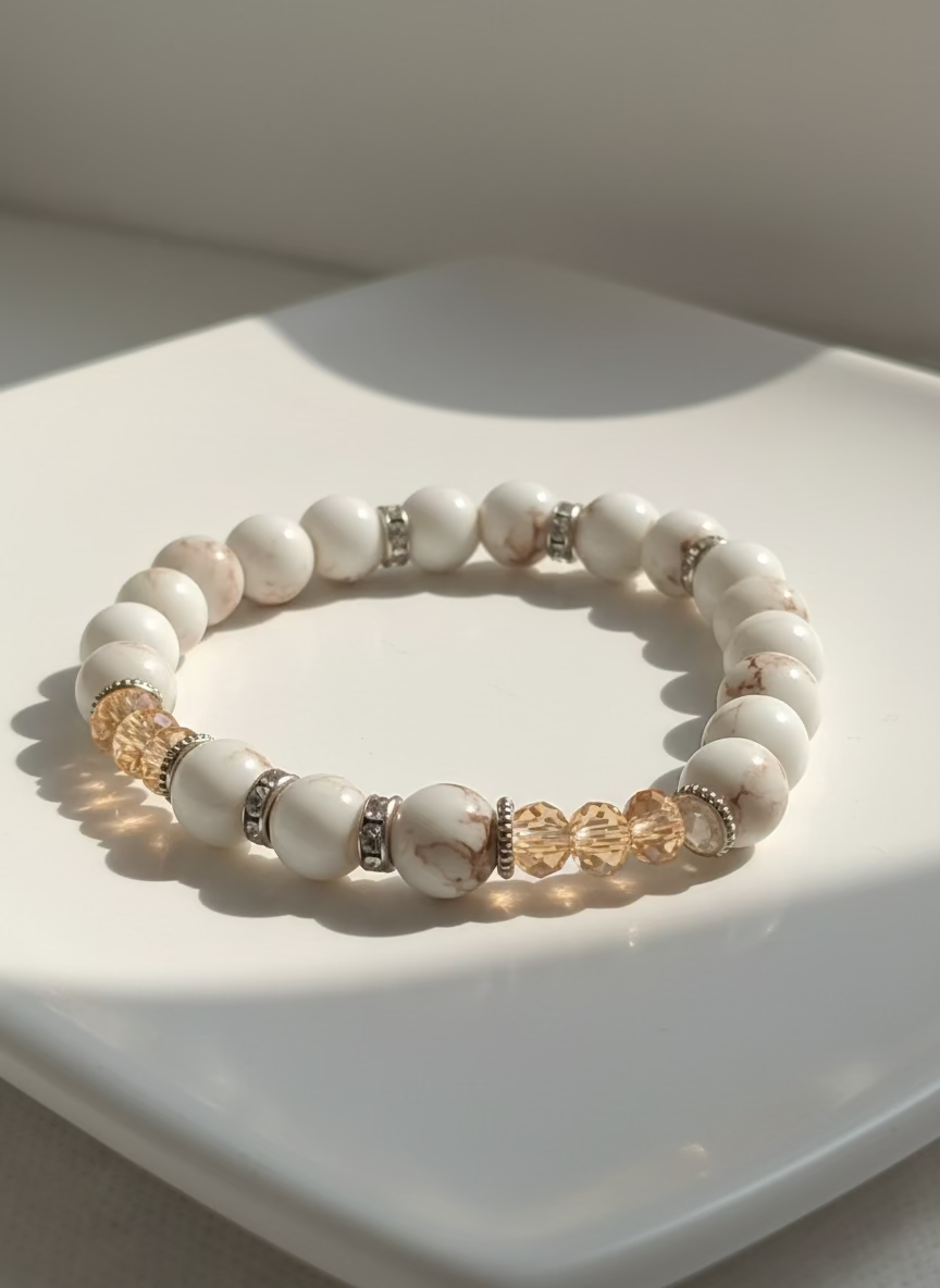 Acrylic with crystal